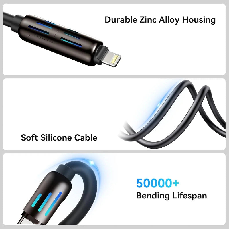 4-in-1 Multi USB Charging Cable™